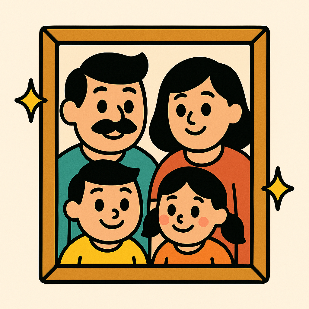 Coloring Page Large - With Frame (30 cm x 40 cm)