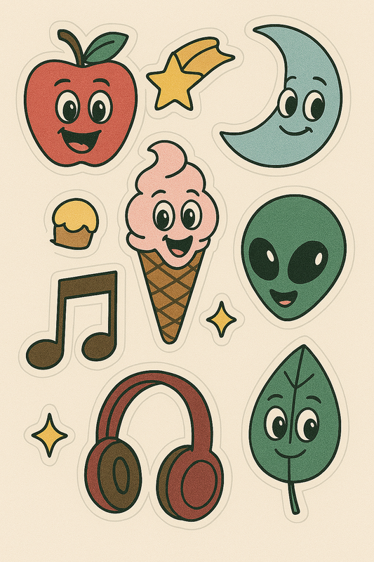 8-10 Stickers - Everyday Magic - Custom Sticker Pack