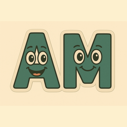 Name and Initials - Make it Yours Pack of 30 Stickers!