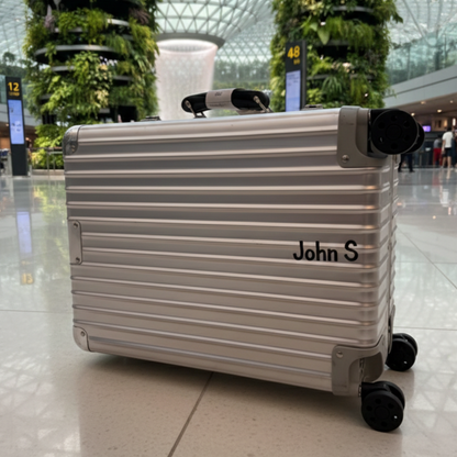 Suitcase Customization - Initials, Name, or Symbols