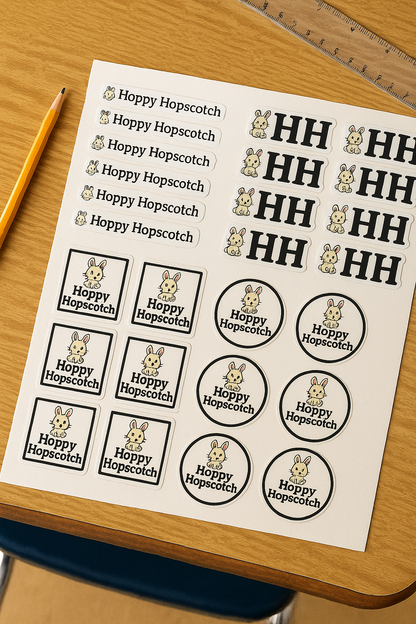 Name Labels - School Sticker pack of 30!
